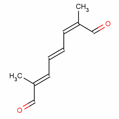 2,7-二甲基-2,4,6-辛三烯二醛（十碳双醛） 
